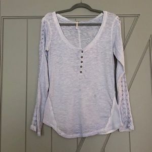 Free People EUC long sleeved top